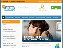 Tablet Screenshot of elektro-kopen.nl